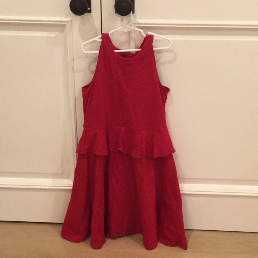 Girls Red Kate Spade Dress